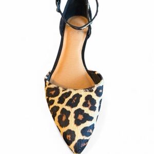Crown Vintage Leopard Print Flats